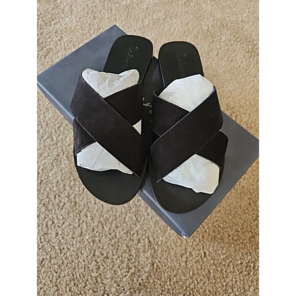 Splendid Women's Tava sandal BLACK size 6.5 NEW $69 - Picture 2 of 9